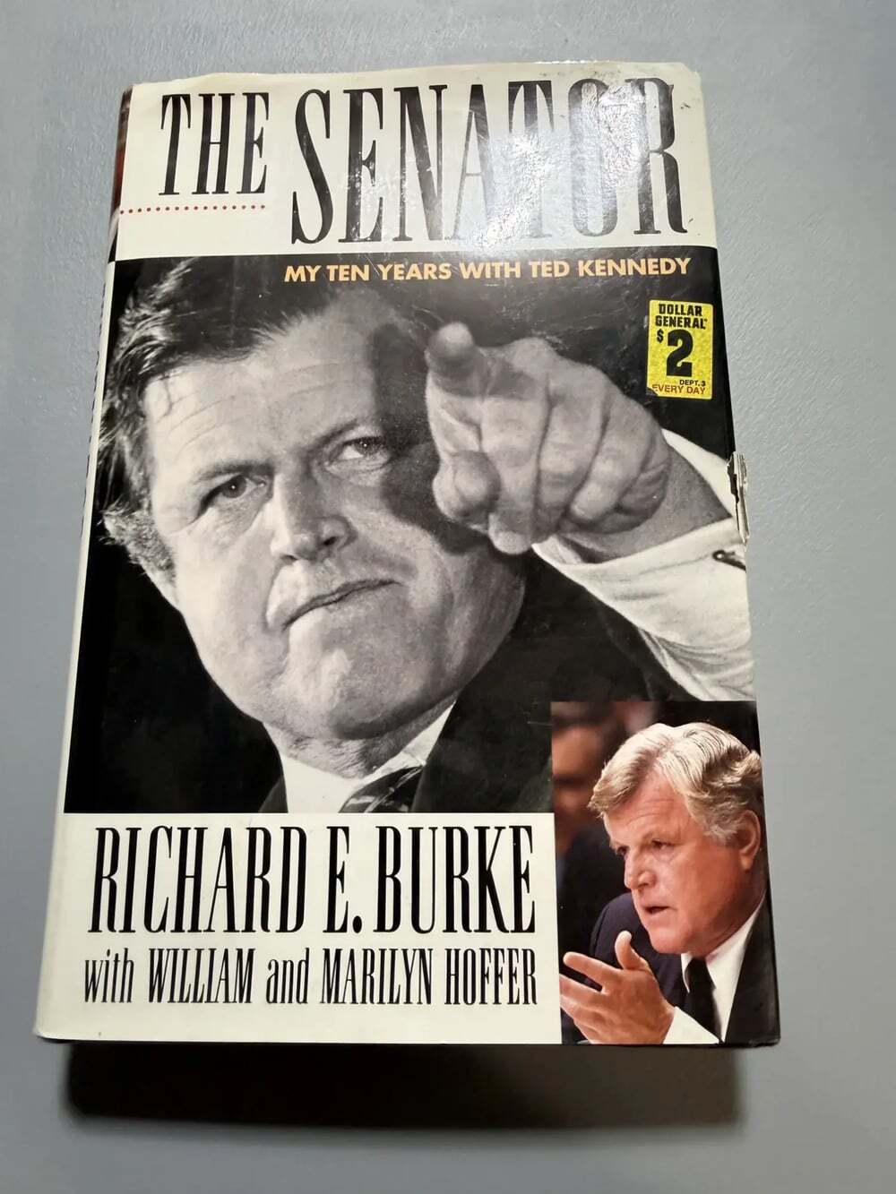St. Martins Press Senator My Ten Years With Ted Kennedy Richard E Burke HC 1992